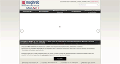 Desktop Screenshot of iq-maghreb.net