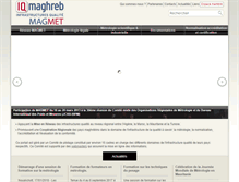 Tablet Screenshot of iq-maghreb.net